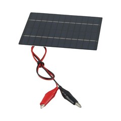 Outdoor Use 10W 12V Solar Panel With Clips Great For Charging Multiple Devices