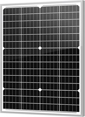 High-Performance 35W Solar Panel for Charging RVs, Boats, and Security Devices