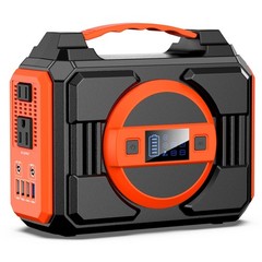 Portable Power Station 300W 220Wh Solar Generator Backup