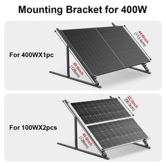 Dokio 400W 800W 1600W N-type Mono Rigid Big Solar Panel PV moudle for RV Camper