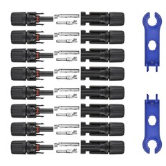 Usngsny 16 PCS Solar Panel Connectors, Male/Female IP67 Waterproof 1000V 30A …