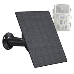 5W Trail Solar Panel, 10400mAh Built-in Battery, Adjustable 6V/9V/12V Output,…