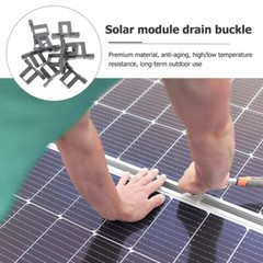 30/35/40mm Solar Panel Photovoltaic Frame Water Drain Water Diversion Clips