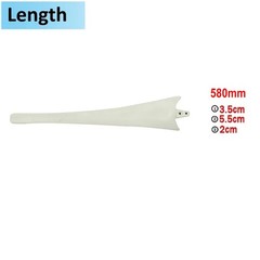 Wind Generator Repeller Blades 580mm for Small Wind Turbines with FRP Material