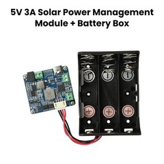 6-24V Solar Panel Power Management Module 5V 3A Supports MPPT, PD QC FCP SFCP