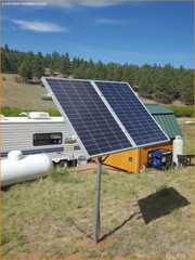 Mars Solar V2.0 Eagle Solar Panel Rack / 2″ (OD) Pole Mount Fits 40W – 700W