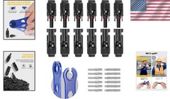 High-Performance 12 PCS Solar Connectors for Reliable Outdoor Installations