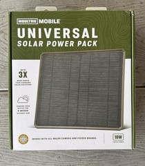 Moultrie Mobile Universal Solar Power Pack 10W Portable Monocrystalline