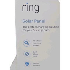 Ring 2nd Gen Solar Panel for Select Ring Security Cameras Brand New Sealed Box🔥