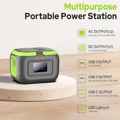 Portable Power Station 120W Portable Generator 97.6Wh, 110V Portable Power Pack
