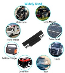 SAE Polarity Reverse Adapter Connector,2 Pin SAE Polarity Switching Adapter Q…