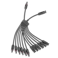 Solar Panel Connector 6 to 1 Solar Y Branch Solar Panel Splitter 6Way Solar P…