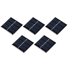 10 Pcs Mini Solar Panel Cell 1.5V 60mA 0.09W 30mm x 30mm for DIY