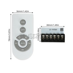 DC3-24V LED Automatic Solar Light Driver Control Board Solar Charging Controller