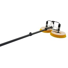 Solar Panel Cleaning Machine Double Head Retractable Photovoltaic Panels Brush