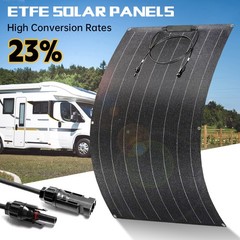 300W Watt Flexible Solar Panel 12V/18V Mono Home RV Roof Camping Off-Grid Power