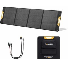 BougeRV 200W Portable Foldable Solar Panel N-Type IP65 RV Camping Off-Grid