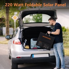 Solar Panel 220W for EcoFlow DELTA 3 1500 1536Wh Portable Power Station Camping