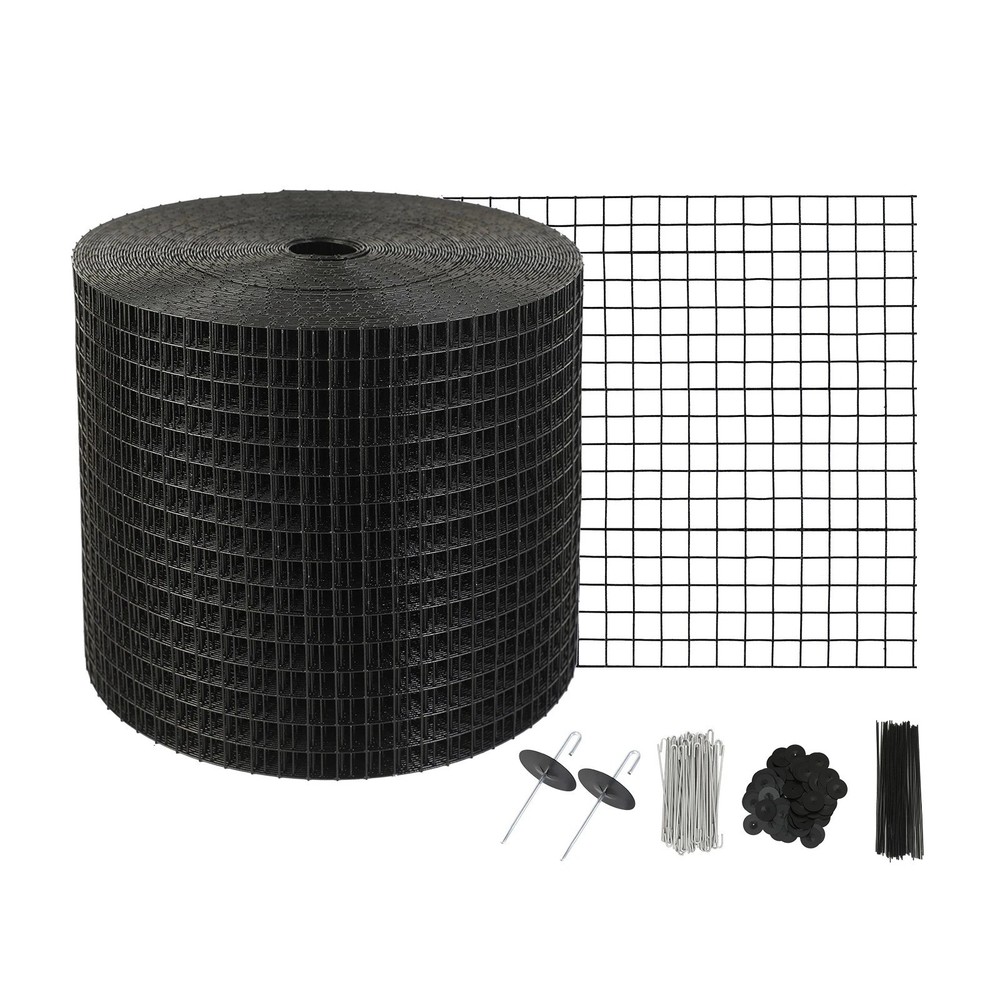 6 in x 100ft Solar Panel Bird Guard Critter Guard Roll Kit 60pcs Fasteners