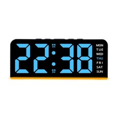 LED Alarm Clock with Clear Display and Built In Ambient Light Features