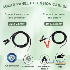 For Outdoor 100W Flexible Solar Panel Kit High Conversion Mono for RV/Camp/Boat