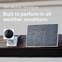 WYZE Solar Panel – Compatible with Wyze Cam Outdoor v1/v2 Panel, White