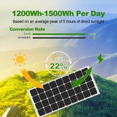 300W Flexible Solar Panel 12V Battery Charger Kit Car Camping DIY RV Marine