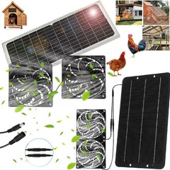 30W Solar Powered Fan for Shed,Chicken Coop,Greenhouse Waterproof Exhaust Fan us