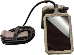 Durable Sol-Pak Solar Battery Pack, 12V Solar Power Panel, Rechargeable Battery