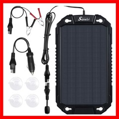 Car Battery Trickle Charger & Maintainer 12Volt 8W Solar Panel Power Charger …