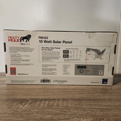 10 Watt Solar Panel Kit For Mighty Mule FM200 FM500 FM502 MM371 Replace FM123