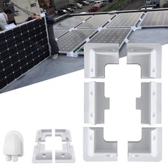 Reliable ABS Mounting Brackets for Solar Panels on RV and Camper Van Roofs