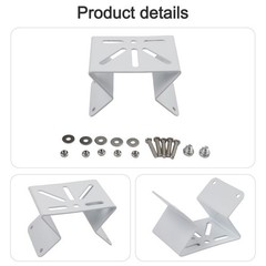 CCTV Corner Bracket Functional Design Sturdy Construction Easy Installation