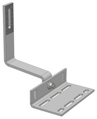 Magerack Tile Hook Bracket with Flashing Solar Panel PV Module Mounting Pack 10