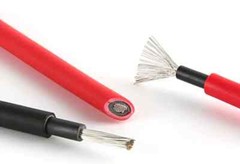 1 Pair PV Cable 2.5/4/6mm² 10-14AWG Black Red Wire with Connector Ends For Solar