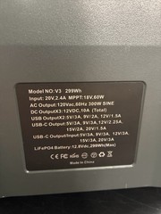 4PATRIOTS V3 SOLAR POWERED GENERATOR 299WH WITH PANEL (HPB031612)