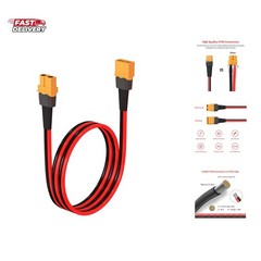 12AWG 2FT XT60 Extension Cable 2 6 10 20 35 50 75 100FT XT60 Female to Male C…