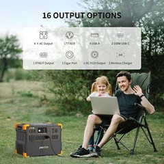 PECRON E3600LFP 3072Wh Portable Power Station with 7680Wh to 2pcs Expandable