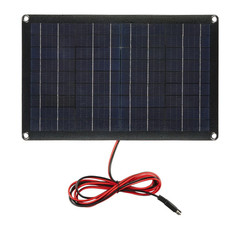 Auto Solar Battery charger 10 Watt 12V Trickle Charger IP67 Waterproof Car Motor