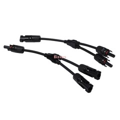 Solar Panel Y Branch Cable Connection Waterproof Adapter Connector Extension US