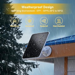 Solar Panel Charger for Arlo Essential Series,Go 2,Pro 6XL/6/5S/3,Ultra Series