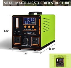 1200W Portable Power Station – Backup Power for Camping & Emergencies
