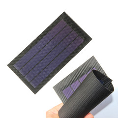Portable 1W 6V Flexible Solar Panel Made from Amorphous Silicon Material