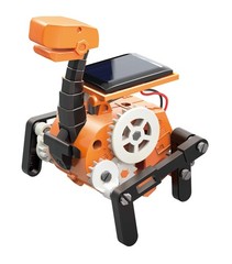 & Solarbots 8-In-1 Robot Stem Experiment Kit 8 Cool Solar-Powered