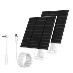 Solar Panels for Camera Outdoor Wireless (New Generation) 5W 5V Solar Panel Char