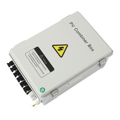 6 String Solar PV Combiner Box 15A Circuit Breaker for Solar Panel Plastic
