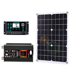 6000W Solar Generator 500W Panel 12V DC to 220V110V Inverter 100A ControllerNZ