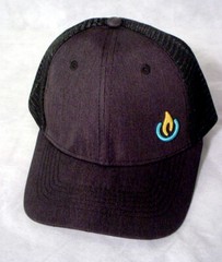 NEW w/ Tags BIOLITE Campstove HAT Baseball CAP Logo FLAME LIGHT Solar BLACK