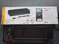 Thunderbolt Magnum Solar 1.5 Watt Solar Panel Battery Charger