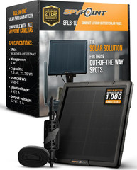 Solar Panel for Trail Camera with Internal Battery for Outdoor Trail Camera Sola